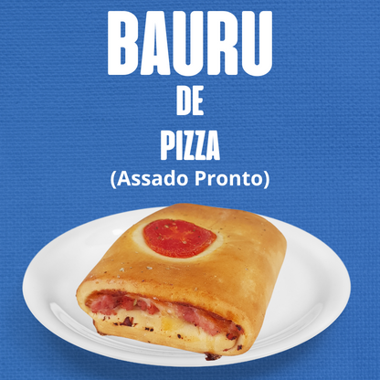 Bauru de Pizza ( Assado Pronto )