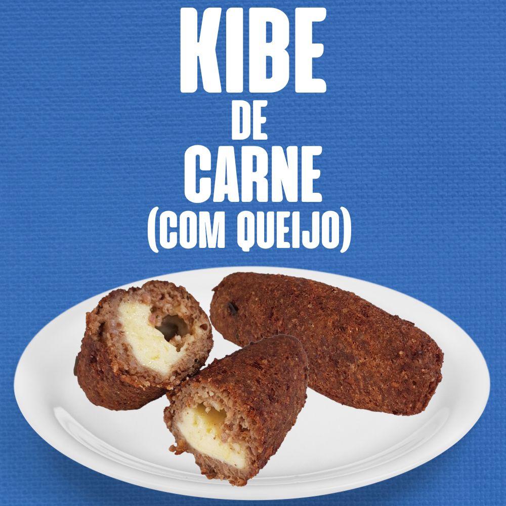 Kibe de Carne com Queijo