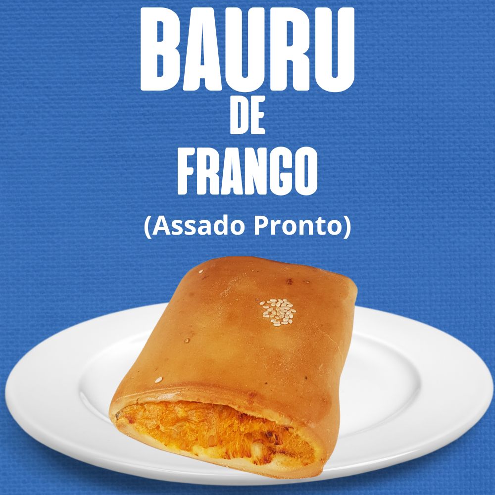 Bauru de Frango  ( Assado Pronto )