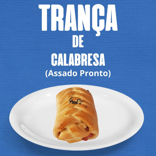 Trança de Calabresa (Assado Pronto)