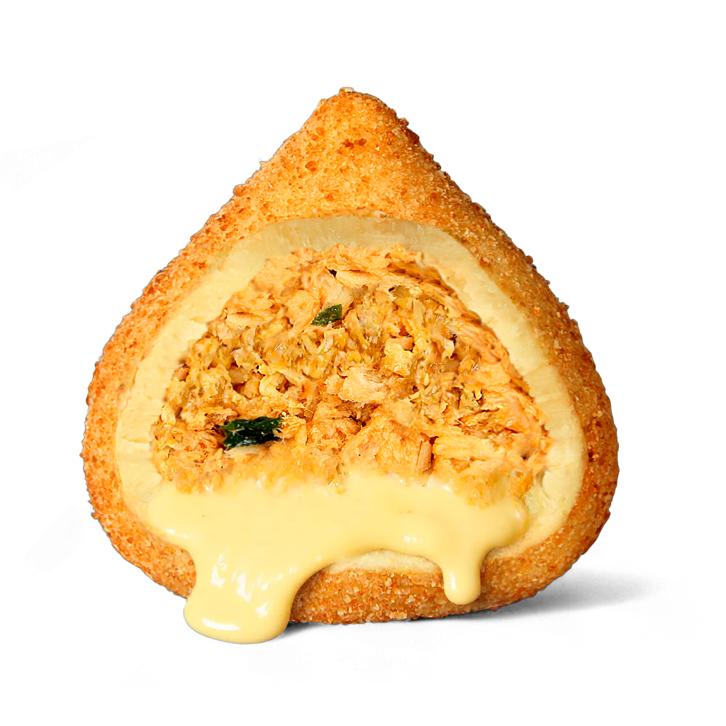 Coxinha de Frango com Requeijão