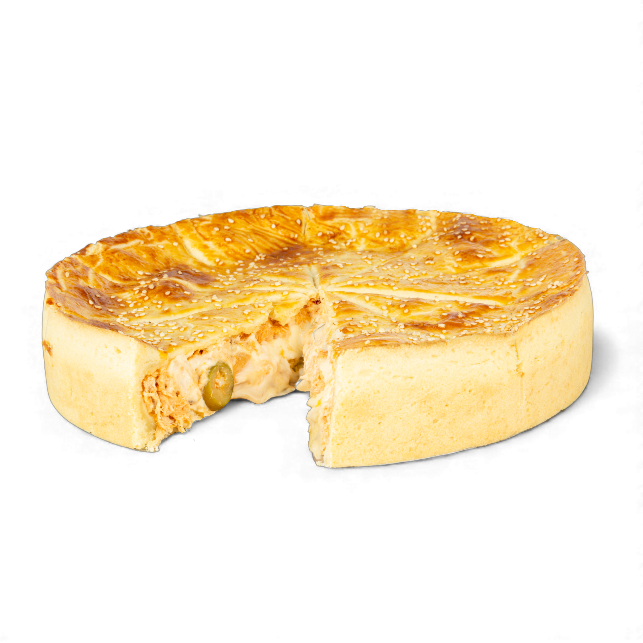 Empada de Frango com Requeijão