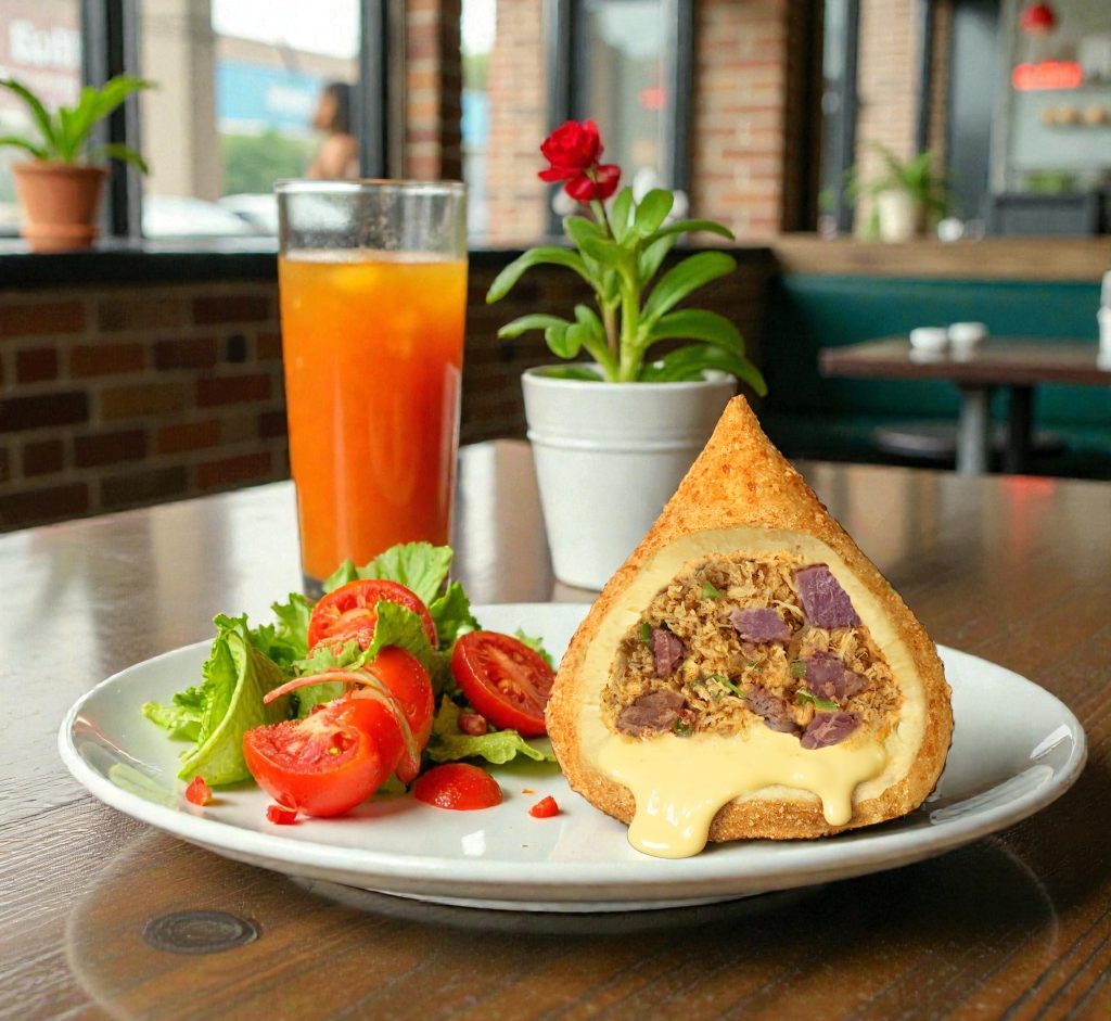 B-coxinha de aipim com frango com bacom e catupiry ok (1)