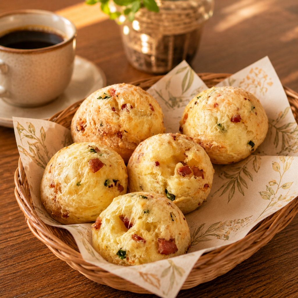 Pão de queijo bacon premium