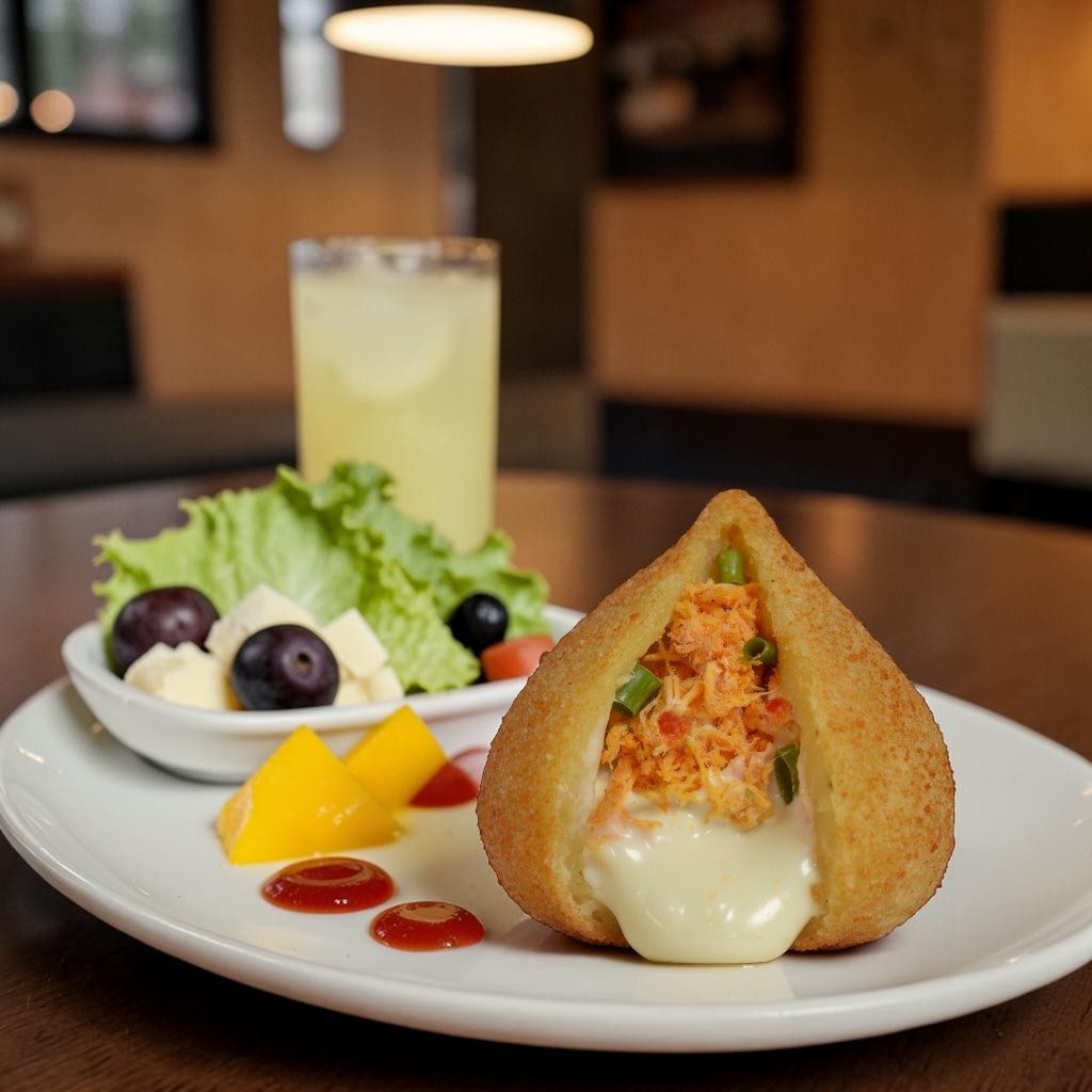 coxinha com catupiry NOVO CORTE