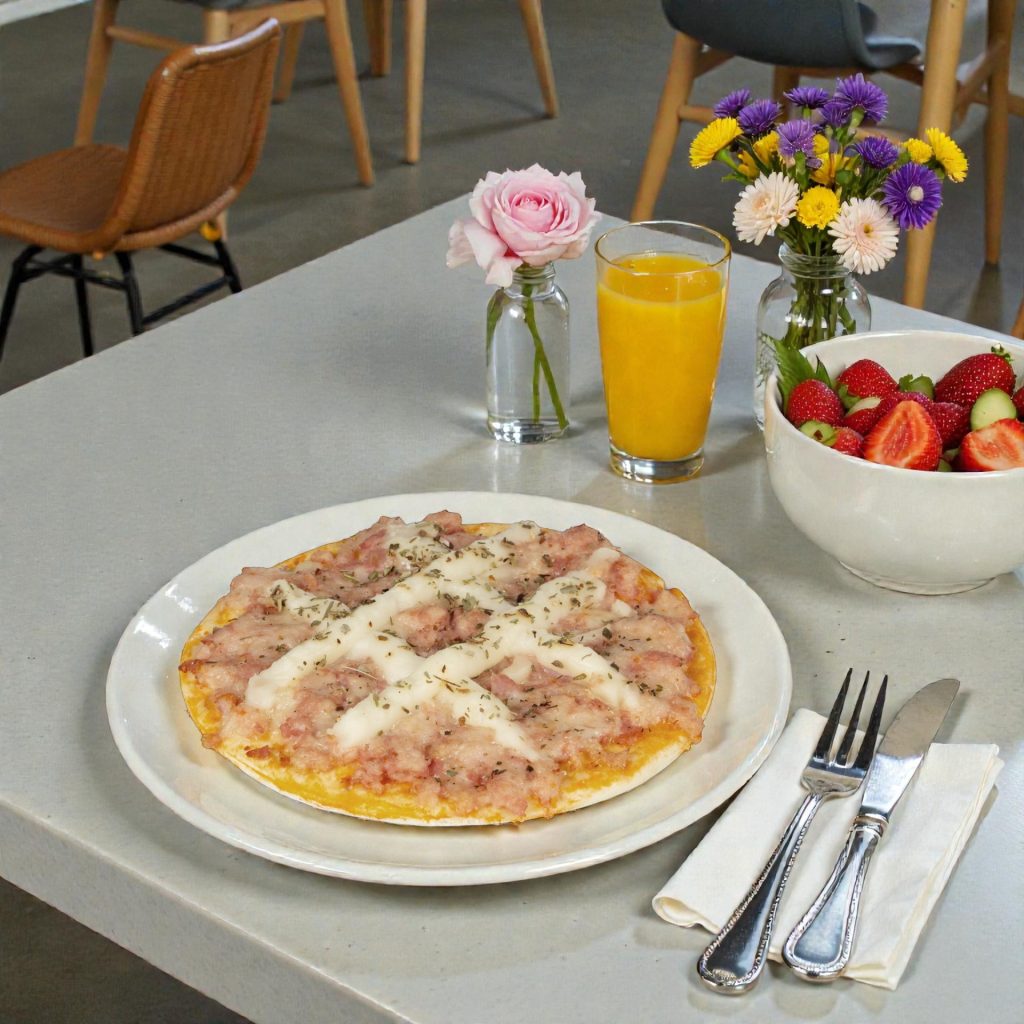 pizza de lombo com patupity